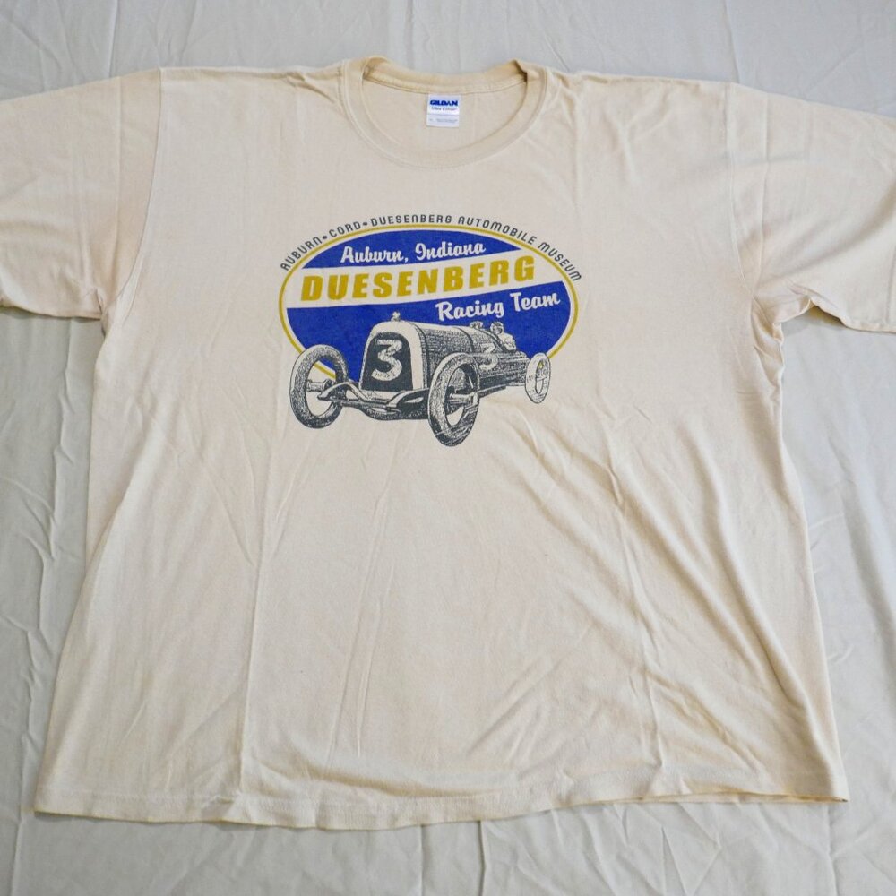 Auburn Cord Duesenberg Automobile Museum, Racing T-Shirt, X-Large